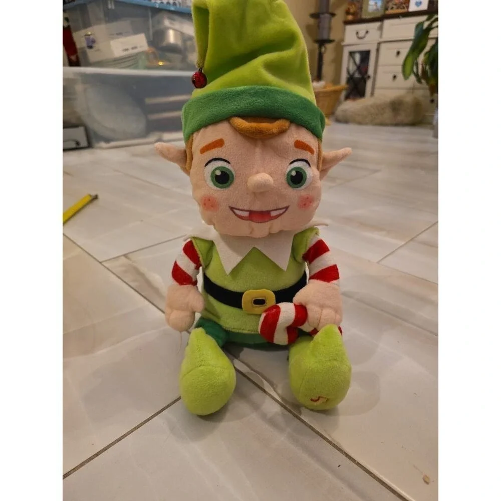 Cuddle Barn Merry Christmas Elf‎ Musical Animatronic Elf